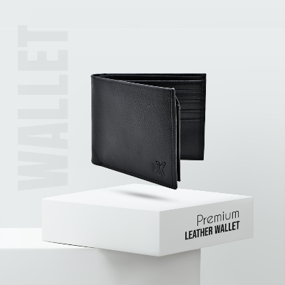 Picture of ProX High Quality Original Cow Leather Walle ( black )