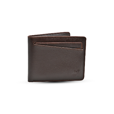 Picture of ProX High Quality Original Cow Leather  Short Wallet (Deep coffee )