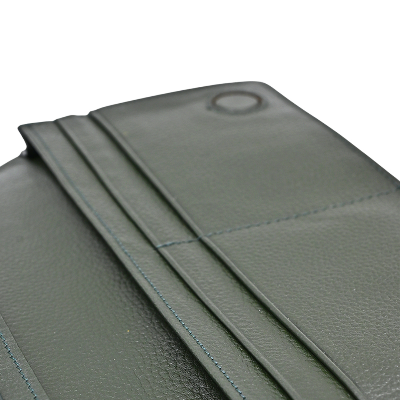 Picture of ProX High Quality Original Cow Leather Long Wallet ( deep green )