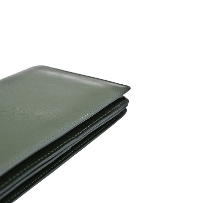 Picture of ProX High Quality Original Cow Leather Long Wallet ( deep green )