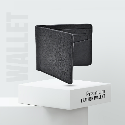 Picture of ProX High Quality Original Cow Leather Wallet ( Black )