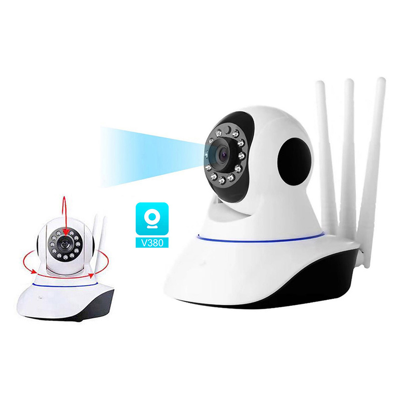 Picture of v380 ptz camera 3 antenna WiFi IP Camera CCTV Camera a Wireless CCTV Camera