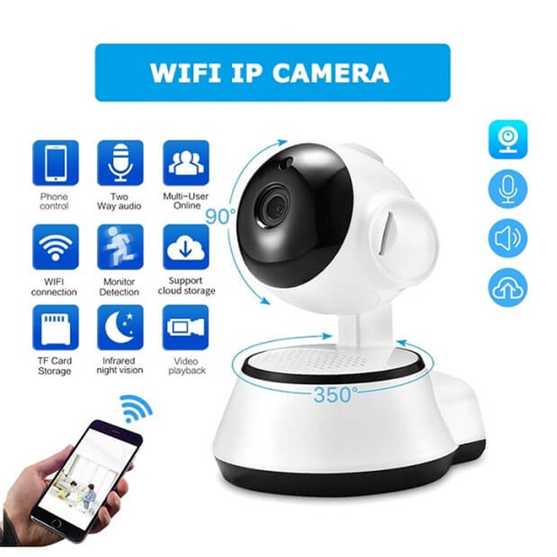 Picture of WiFi Camera 1080P Full HD Night Vision Wireless IP Camera