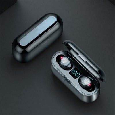 Picture of F9 TWS IPX5 Waterproof Touch Wireless Stereo Bluetooth Headset, Mini Stealth Sports Headphones, Touch Control Wireless Bluetooth Earphones