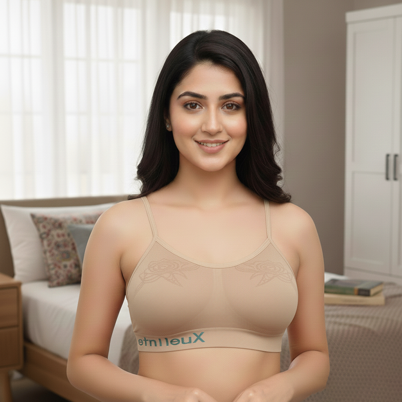 Picture of Teenager Girls seemless comfortable thailandy semis bra