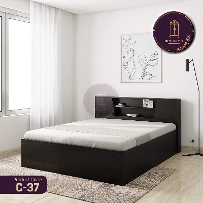 Picture of Andormahal MDF Aesthetic Headstand Box khat/Bed Double Size- (5/7)