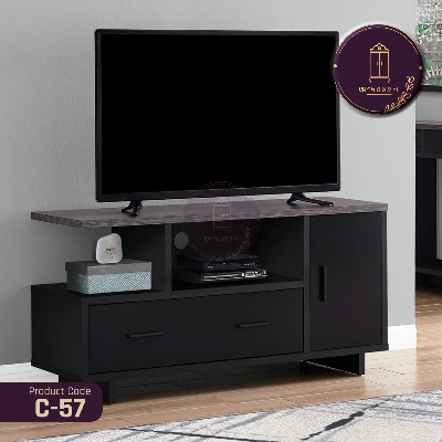 Picture of AndorMahal MDF TV Table Entertainment Unit Display Storage Cabinet- (2ft by 4ft by 14inch)