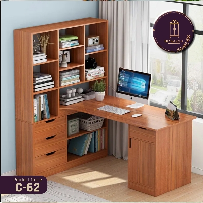 Picture of AndorMahal Modish Computer Table/Laptop Desk-Made Of Melamine Laminated Board(5ft by 5ft by 16inch)