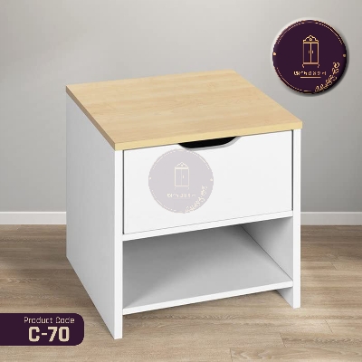 Picture of AndorMahal Unique Bed Side Table-Made Of Melamine Laminated Board (2ft by 1.5 by 1ft)