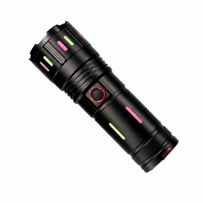 Picture of PC558 Heavy Duty Aluminium Alloy Super Bright Flashlight Zoomable Light