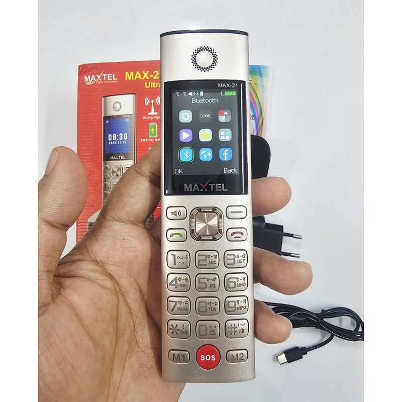 Picture of Maxtel Max-21 Ultra Desk Phone Gold