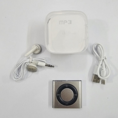 Picture of BD09 Mini Clip MP3 Music Player Silver