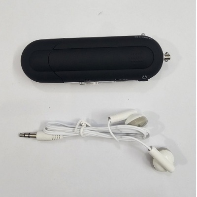 Picture of M11 USB Charge MP3 Music Player FM Radio Black