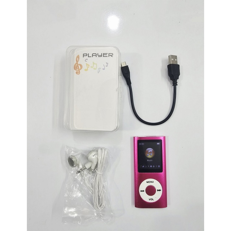 Picture of AR18 Bluetooth Mp4 Music Player FM Radio Pink