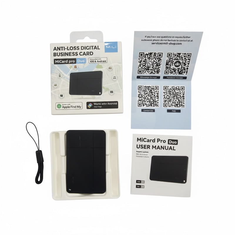 Picture of MiLi MiCard Duo smart Card GPS Tracker