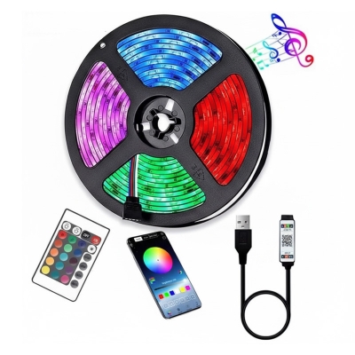 Picture of 5V Usb Led Strip Lights 5 Meter Apps Control And Remote