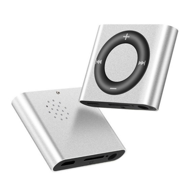 Picture of BD09 Mini Clip MP3 Music Player Silver