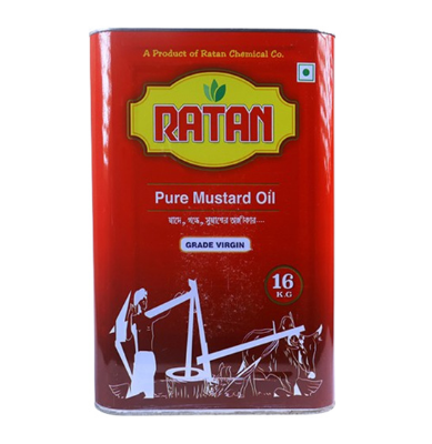 Picture of Ratan Pure Mustard Oil 16 KG