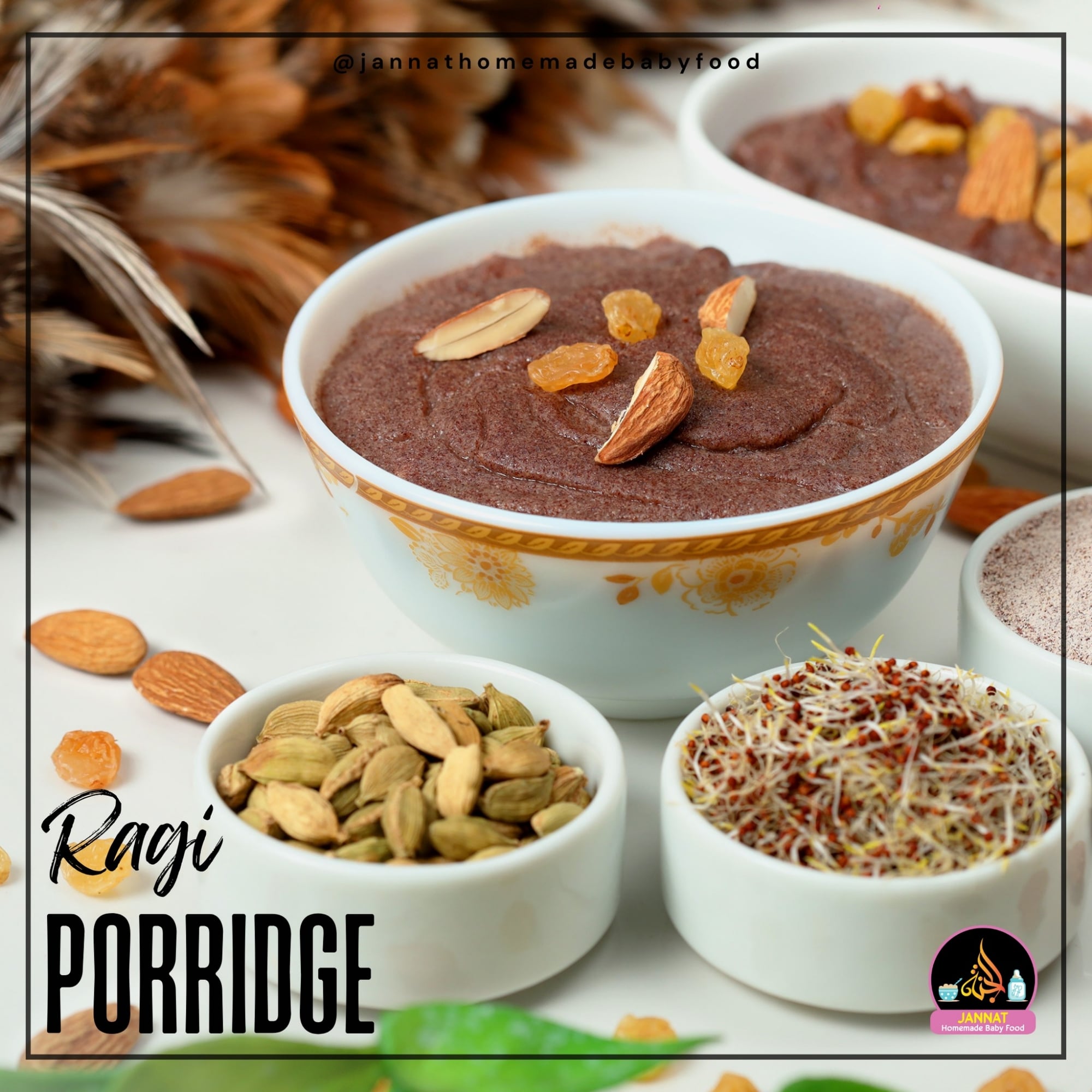 Picture of Ragi Porridge 1 kg for Any age from 8 months