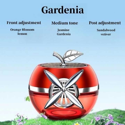 Picture of Diffuser Car Solar Car Ornament Car Aromatherapy Perfume High Lasting Car Perfume Holder New Solar Energy20ml