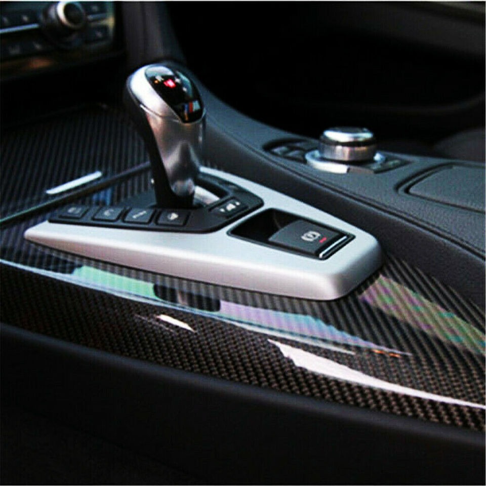 Picture of 7D Glossy Sticker Carbon Fiber Style PCV Car Interior/Exterior Sticker - 12"/60"