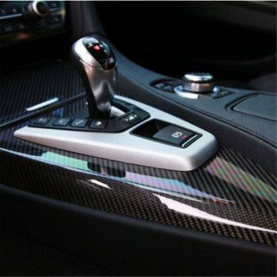 Picture of 7D Glossy Sticker Carbon Fiber Style PCV Car Interior/Exterior Sticker - 12"/60"