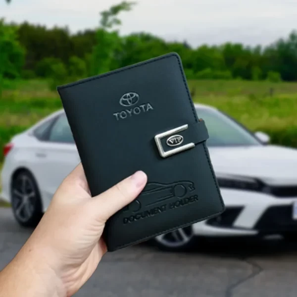 Picture of VIP Premium Quality Car Document Holder Car Paper Bag Document Cover Paper Holder For Car - Black