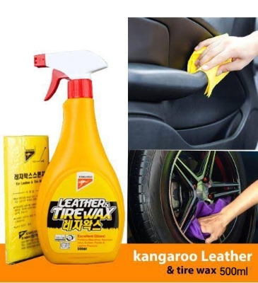 Picture of Kangaroo Leather & Tire Wax 500ml – Revive Your Vehicle’s Beauty with the Ultimate Shine and Protection - Made in China