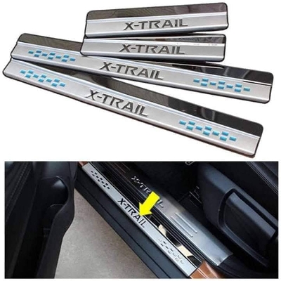 Picture of Car Styling Nissan X Trail T32 Stainless Door Sill Scuff Plate Guards Door Sills Protectors X-Trail Accessories Sticker