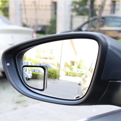 Picture of 1 Pair Car Blind Spot Mirror Car Side Rearview Mirrors Fan Shape Automobile Plane Parking Rearview Mirror