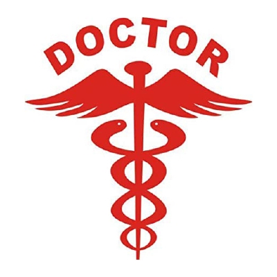 Picture of Doctor Universal Car Logo Sticker Premium Quality - Car Accessories