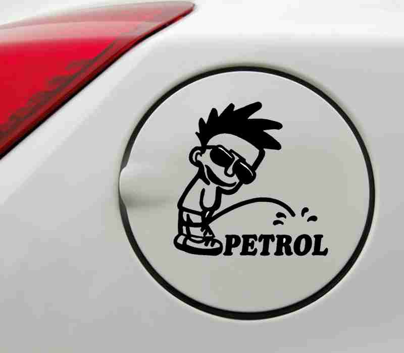 Picture of Funny Petrol Car Stickers Creative Vinyl Sticker on Car Stickers and Decals Window Sticker Car-Styling Decal