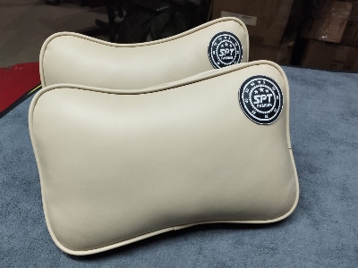 Picture of New Universal High Quality Car Artificial Leather Neck Pillow- 2Pis 1Pair