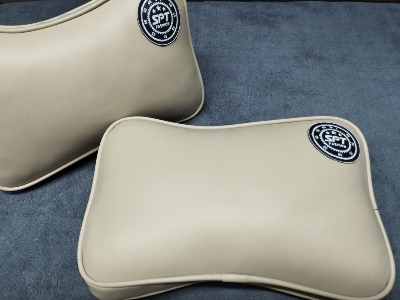 Picture of New Universal High Quality Car Artificial Leather Neck Pillow- 2Pis 1Pair