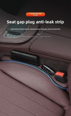 Picture of Car Seat Gap Filler For Chevrolet Monza SK8 RS Bolt EV EUV TrailBlazer Side Seam Car Leak Proof Plug Strip Interior Accessories - 2Pis