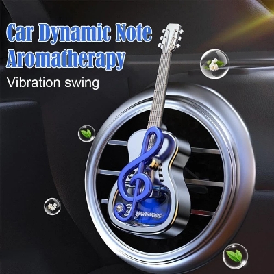 Picture of Stylish Guitar Car Perfume – Long-Lasting Aroma | 360° Rotation | FOFONA Design