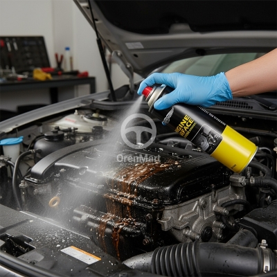 Picture of Botny Car Engine Surface Degreaser Aerosol 650ml – Quickly Cleans Car Engine Oil & Grease