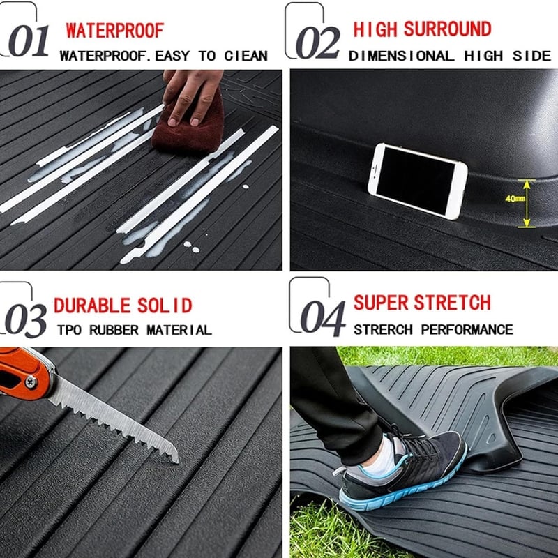 Picture of Premium Quality Universal Car Back Dala Mats Toyota, Alion, Premio, Corola, Axio Etc 1pc.