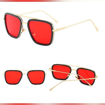 Picture of Tony Stark Avengers Endgame movie Red sunglasses