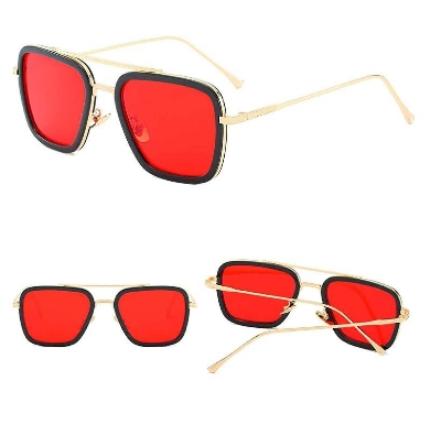 Picture of Tony Stark Avengers Endgame movie Red sunglasses