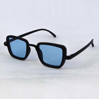 Picture of Blue Lens White frame Kabir Singh Sunglasses For Men( Blue )