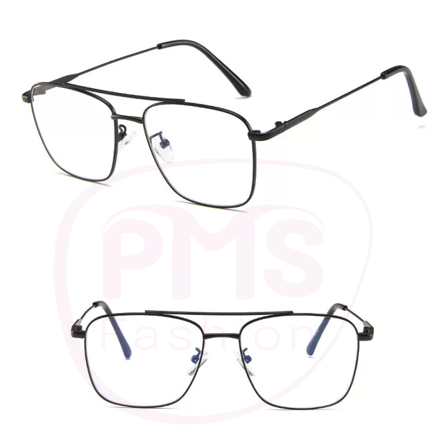 Picture of Black and White Steel Unisex Fashion Glasses - Sun Glass For Men - Sun Glass For Men - Sunglasses For Men - চশমা ছেলেদের - Sun Glass For Men - Sun Glass For Men