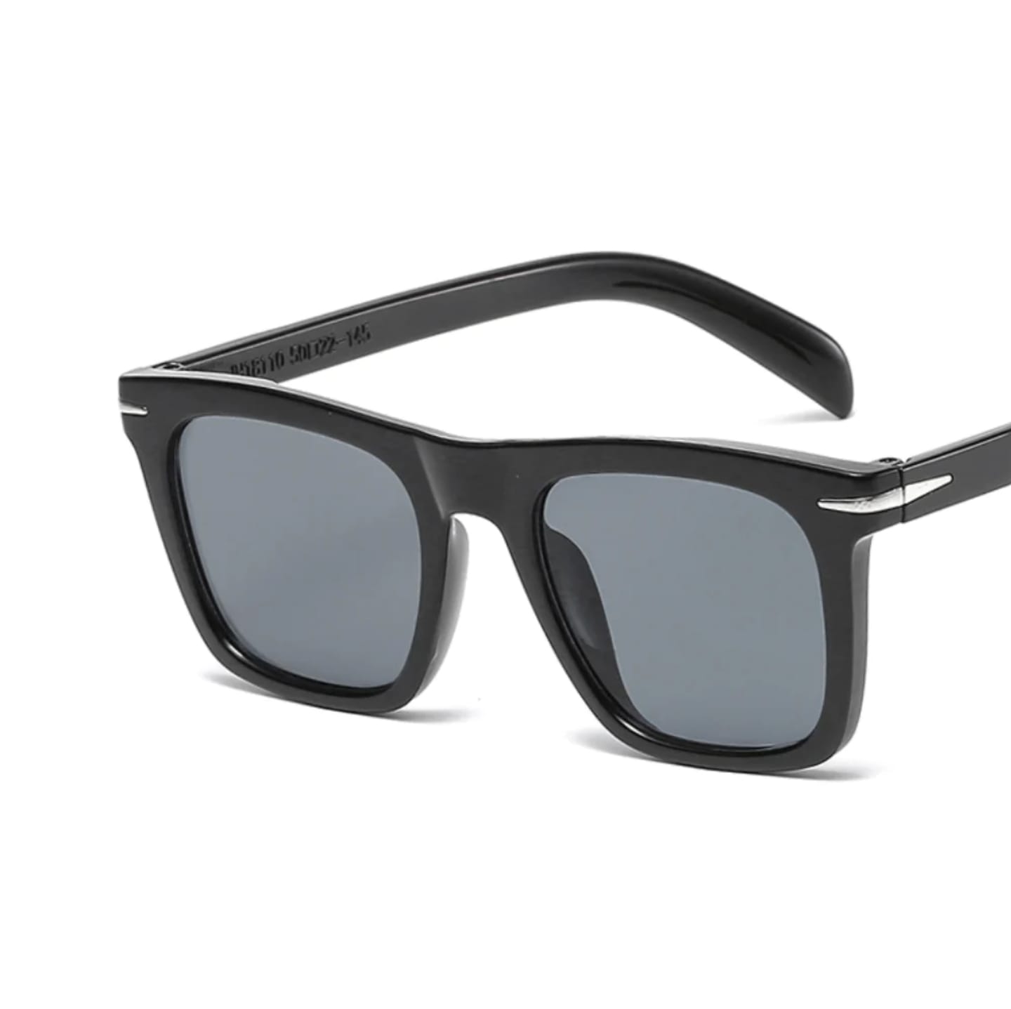 Picture of Sunglasses 2024 Fashion Rectangle Glasses New Vintage Men Luxury Designer Driving Sunglasses( Black )