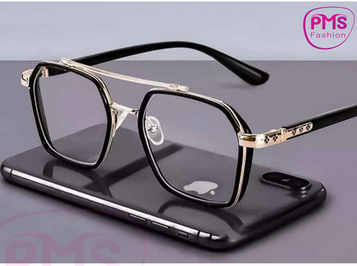 Picture of Anti-reflective Blue light and radiation proof UV400 Squre Shape sunglass for man - Sun Glass