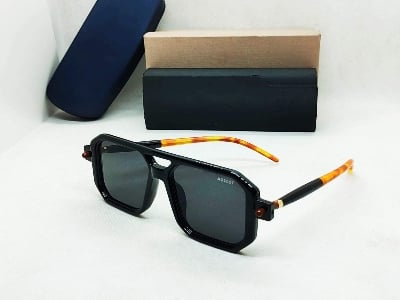 Picture of 2023 Men's Retro Sunglasses Brand Designer High Quality Frame Sunglasses Protective Driving Glasses( Black )