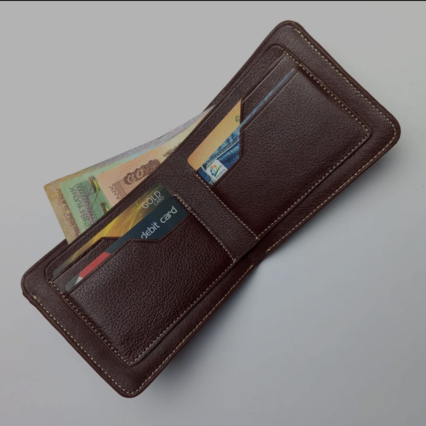 Picture of New Black Color Artificial Leather Bags - Wallet For Men( Black )