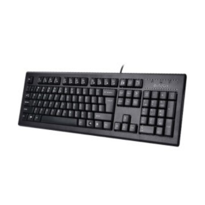 Picture of A4Tech KRS-82 FN Multimedia USB Comfort Bangla Layout Keyboard( Black )