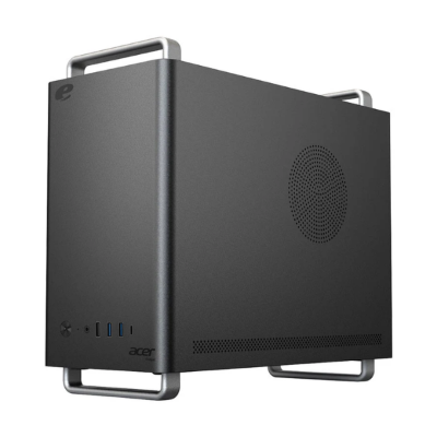 Picture of Acer U320BG Mid Tower Black Side Transparent Micro ATX Business Casing( Black )