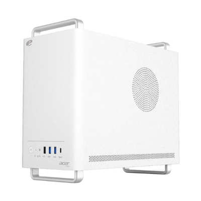 Picture of Acer U320WG Mid Tower White Side Transparent Micro ATX Business Casing( White )