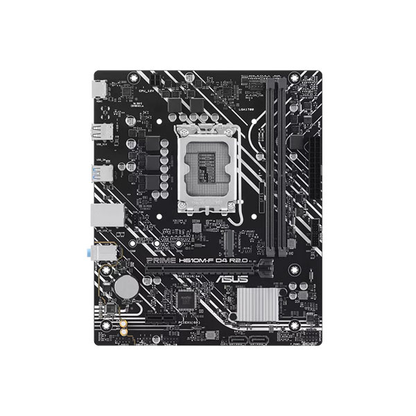 Picture of Asus Prime H610M-F D4 R2.0 Intel 12th, 13th, and 14th Gen Motherboard